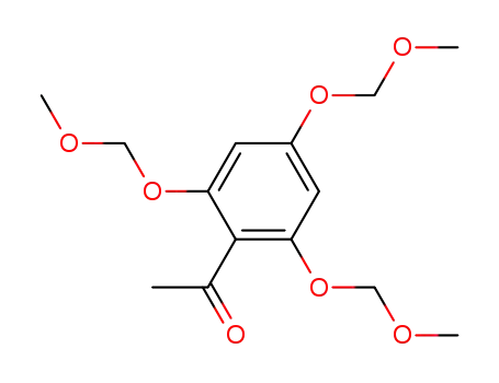 Molecular Structure of 36804-11-2 (Ethanone, 1-[2,4,6-tris(methoxymethoxy)phenyl]-)