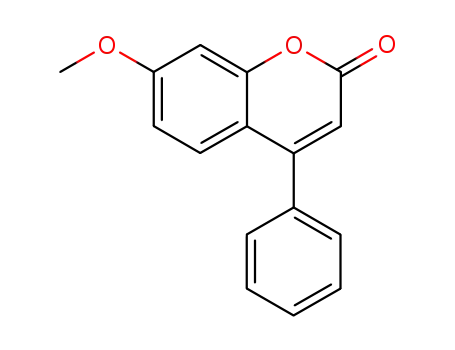 2H-1-Benzopyran-2-one, 7-methoxy-4-phenyl-