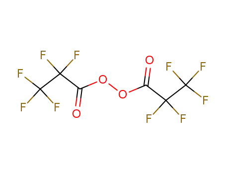 Molecular Structure of 356-45-6 (bis(pentafluoropropionyl) peroxide)