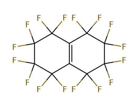 Molecular Structure of 54939-04-7 (hexadecafluoro-1,2,3,4,5,6,7,8-octahydronaphthalene)