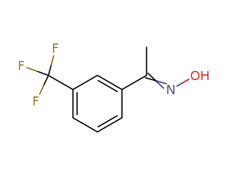 Molecular Structure of 99705-50-7 (3'-(TRIFLUOROMETHYL)ACETOPHENONE OXIME)