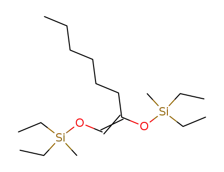 Molecular Structure of 96206-17-6 (4,7-Dioxa-3,8-disiladec-5-ene, 3,8-diethyl-5-hexyl-3,8-dimethyl-)