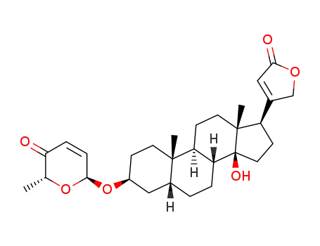 (2R,6S)-2-methyl-6-(digitoxigenoxy)-2H-pyran-3(6H)-one