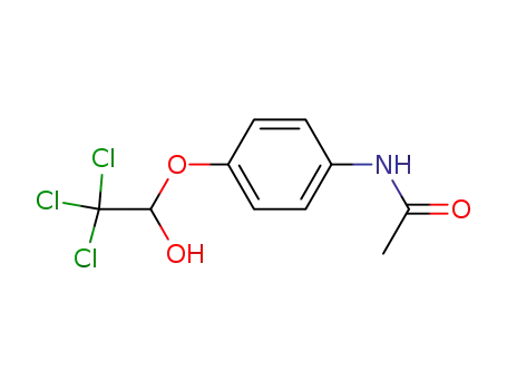 acetic acid-[4-(2,2,2-trichloro-1-hydroxy-ethoxy)-anilide]