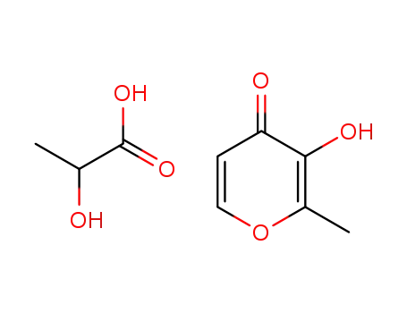 3-hydroxy-2-methyl-4-pyrone/lactic acid 1:1 cocrystals