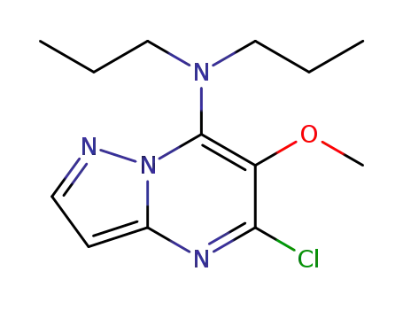(5-chloro-6-methoxypyrazolo[1,5-a]pyrimidin-7-yl)dipropylamine