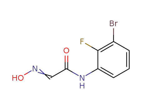 N-(3-bromo-2-fluorophenyl)-2-(hydroxyimino)acetamide