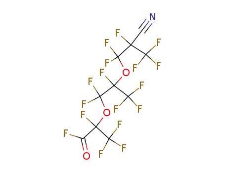perfluoro(8-cyano-2,5-dimethyl-3,6-dioxanonanoyl) fluoride