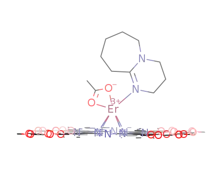 [Er(tetra-15-crown-5-phthalocyaninate)(1,8-diazabicyclo[5.4.0]undec-7-ene)(acetato)]