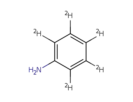Molecular Structure of 4165-61-1 (ANILINE D5)