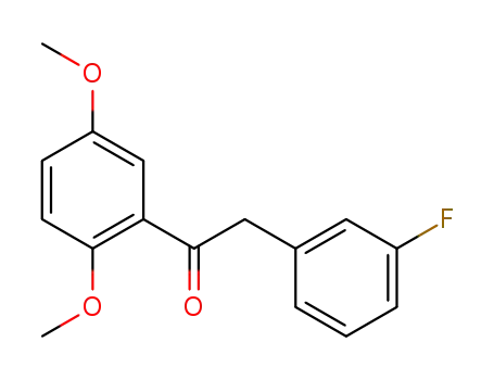 1-(2,5-dimethoxyphenyl)-2-(3-fluorophenyl)ethanone