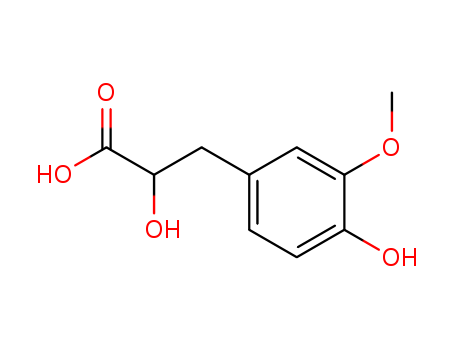 2-hydroxy-3-(4-hydroxy-3-methoxy-phenyl)-propanoic acid