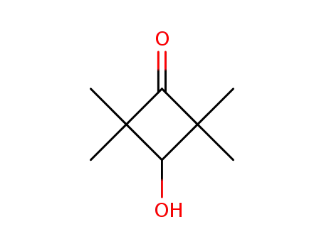Molecular Structure of 4916-59-0 (3-hydroxy-2,2,4,4-tetramethylcyclobutanone)