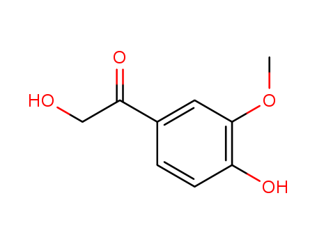 Ethanone, 2-hydroxy-1-(4-hydroxy-3-methoxyphenyl)- (9CI) cas  18256-48-9