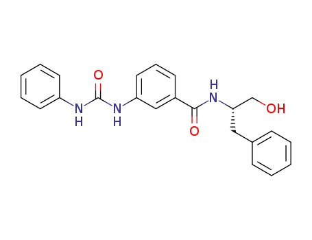 (S)-N-(1-hydroxy-3-phenylpropan-2-yl)-3-(3-phenylureido)benzamide