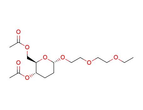 2-(2-ethoxyethoxy)ethanyl 4,6-di-O-acetyl-2,3-dideoxy-α-D-erythro-hex-2-enopyranoside