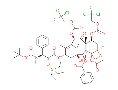 2’-(triethylsilyl)-7,10-(trichloroethoxycarbonyl)docetaxel