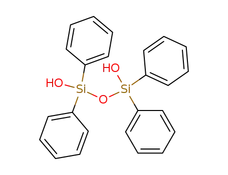 Molecular Structure of 1104-93-4 (1,1,3,3-TETRAPHENYLDISILOXANE DIOL)