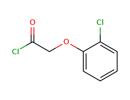 Molecular Structure of 20143-41-3 ((2-chlorophenoxy)acetyl chloride)