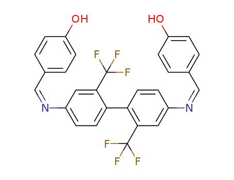 4,4'-(1Z,1'Z)-(2,2'-bis(trifluoromethyl)biphenyl-4,4'-diyl)bis(azan-1-yl-1-ylidene)bis(methan-1-yl-1-ylidene)diphenol