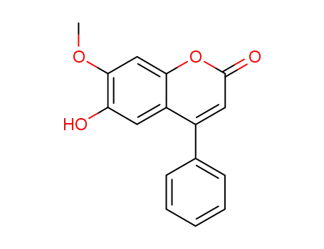 6-Hydroxy-7-methoxy-4-phenyl-coumarin