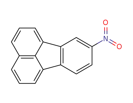 Molecular Structure of 13177-32-7 (8-nitrofluoranthene)