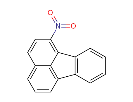 Molecular Structure of 13177-28-1 (1-NITROFLUORANTHENE)