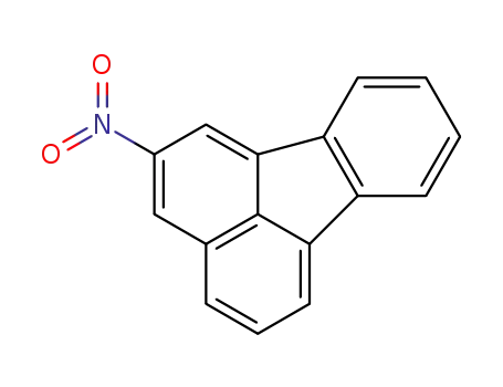 Molecular Structure of 13177-29-2 (2-NITROFLUORANTHENE)