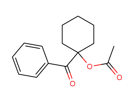 1-benzoylcyclohexyl acetate
