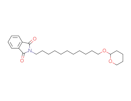 2-[11-(tetrahydro-2H-pyran-2-yloxy)undecyl]isoindolin-1,3-dione