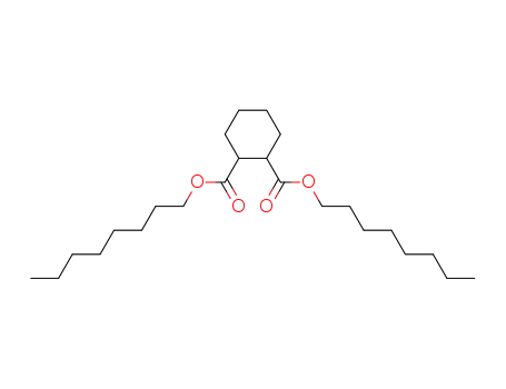 Molecular Structure of 53807-76-4 (1,2-Cyclohexanedicarboxylic acid, dioctyl ester)