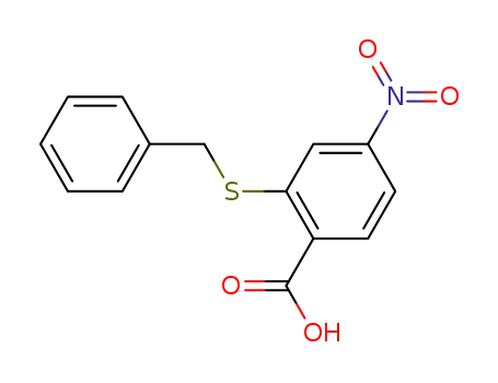 2-(benzylsulfanyl)-4-nitrobenzoic acid