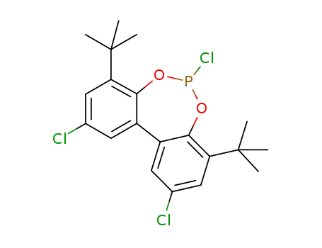 4,8-di-tert-butyl-2,6,10-trichlorodibenzo[d,f][1,3,2]dioxaphosphepine