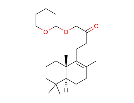 16-(2-tetrahydropyranyloxy)-14,15-dinor-labd-8-en-13-one
