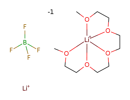 Li(1+)*C10H22LiO5(1+)*BF4(1-)