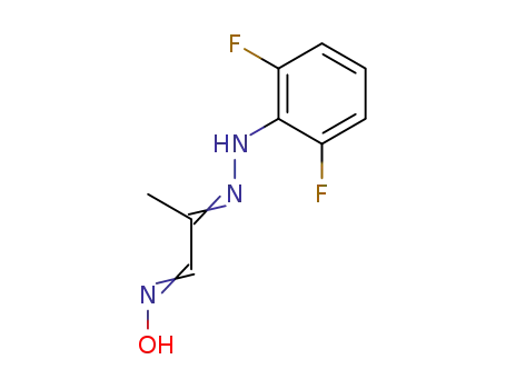 2-[2-(2,6-difluorophenyl)hydrazinylidene]propanal oxime