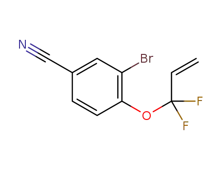 3-bromo-4-(1,1-difluoroallyloxy)benzonitrile