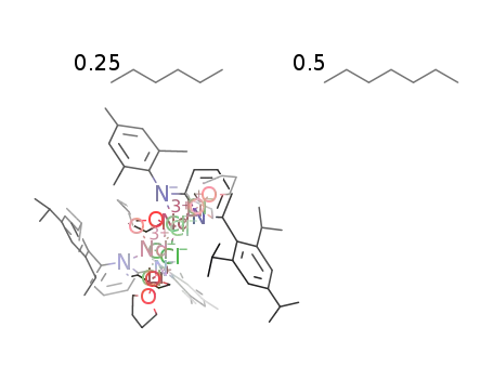 {[(N-mesityl-6-(2,4,6-triisopropylphenyl)pyridine-2-aminide)Nd(THF)](μ2-Cl)3Li(THF)2}2