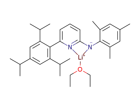 (N-mesityl-6-(2,4,6-triisopropylphenyl)pyridine-2-aminide)Li(OEt)2
