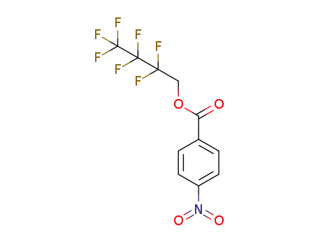 2,2,3,3,4,4,4-heptafluorobutyl 4-nitrobenzoate