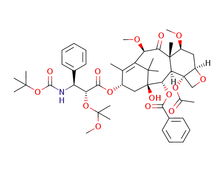 (2α,5β,7β,10β,13α)-4-(acetyloxy)-13-({(2R,3S)-3-[(tert-butoxycarbonyl)amino]-2-[2-methoxy-2-prop-2-yl oxy]-3-phenylpropionyl}oxy)-1-hydroxy-7,10-dimethoxy-9-oxo-5,20-epoxy-11-ene-2-yl benzoate