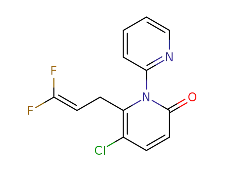 5-chloro-6-(3,3-difluoroallyl)-2H-[1,2'-bipyridin]-2-one