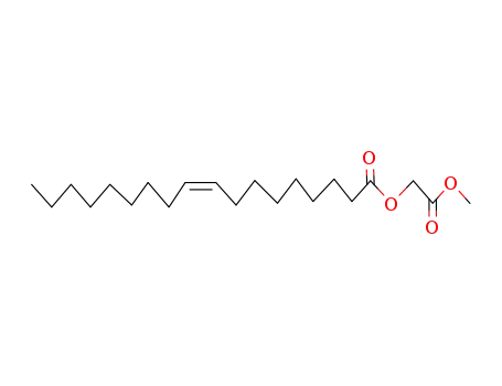 Molecular Structure of 74275-78-8 (2-methoxy-2-oxoethyl octadec-9-enoate)