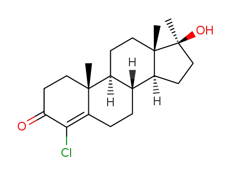 Androst-4-en-3-one, 4-chloro-17-hydroxy-17-methyl-, (17β)-