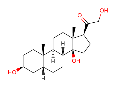 Pregnan-20-one,3,14,21-trihydroxy-, (3b,5b,14b)-