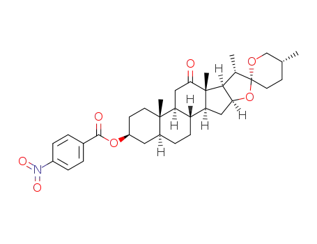 3β-O-(5'-nitrobenzoyl)-5α,25R-spirostan-12-one