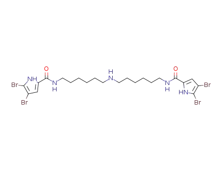 N,N'-(azanediylbis(hexane-6',1'-diyl))bis(4,5-dibromo-1H-pyrrole-2-carboxamide)