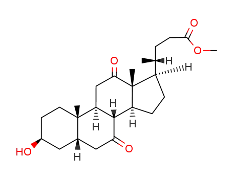 methyl 3β-hydroxy-7,12-dioxo-5β-cholanate