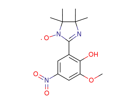 2-(2-hydroxy-3-methoxy-5-nitrophenyl)-4,4,5,5-tetramethyl-4,5-dihydro-1H-imidazol-1-oxyl
