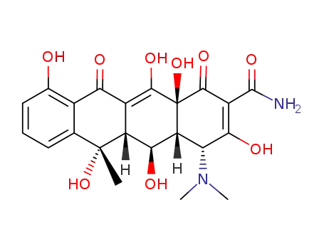 2-Naphthacenecarboxamide,4-(dimethylamino)-1,4,4a,5,5a,6,11,12a-octahydro-3,5,6,10,12,12a-hexahydroxy-6-methyl-1,11-dioxo-,(4R,4aR,5S,5aR,6S,12aS)-